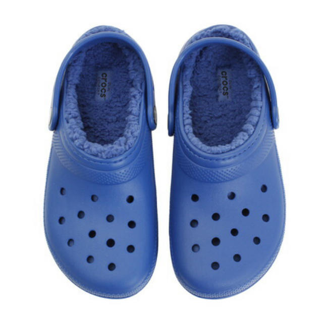crocs(クロックス)の未使用　秋冬用19cmクロックス キッズ/ベビー/マタニティのキッズ靴/シューズ(15cm~)(サンダル)の商品写真