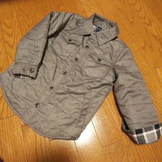 ベビーギャップ(babyGAP)の美品☆baby GAP  110cm  中綿入り  グレージャケット(ジャケット/上着)