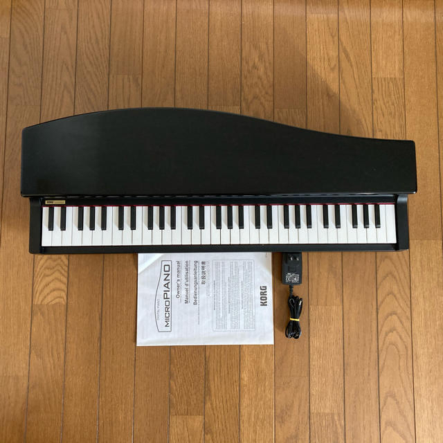 KORG(コルグ)の送料無料　KORG  micropiano コルグ　マイクロピアノ　美品 楽器の鍵盤楽器(電子ピアノ)の商品写真