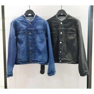 セオリーリュクス(Theory luxe)のTheory luxe 19aw デニムジャケット(ノーカラージャケット)