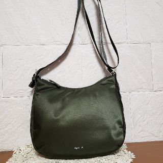 アニエスベー(agnes b.)の[新品] agnes b.ロゴ入りショルダーバッグ(ショルダーバッグ)