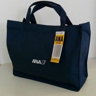 新品♪ANA 全日空 × BOEING 787 トートバッグ ブラック(黒)(旅行用品)