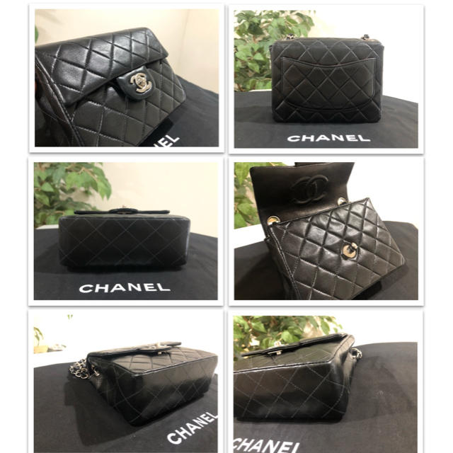 CHANEL(シャネル)のR様専用 シャネル ヴィンテージ ミニマトラッセ ラムスキン チェーンショルダー レディースのバッグ(ショルダーバッグ)の商品写真