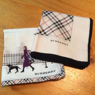 バーバリー(BURBERRY)のバーバリー ハンカチ2枚セット(ハンカチ)