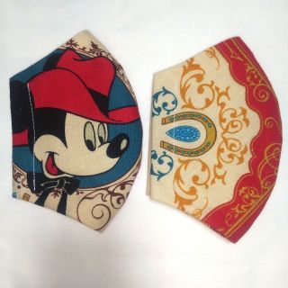 ディズニー(Disney)のハンドメイド インナーマスク ディズニー ミッキー&カンパニー ミキカン (その他)