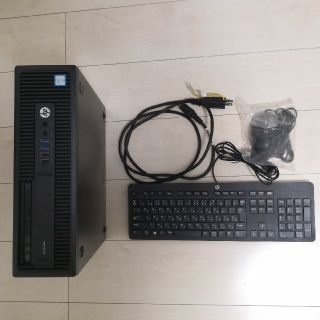 ヒューレットパッカード(HP)のhp ProDesk600G2 SFF メモリ16G/グラボGT1030/SSD(デスクトップ型PC)