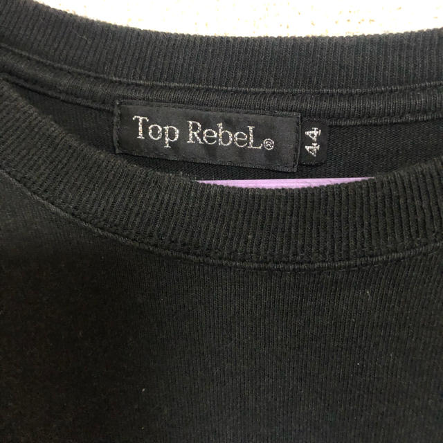 RVCA(ルーカ)のrebel ロンT/BLACK メンズのトップス(Tシャツ/カットソー(七分/長袖))の商品写真