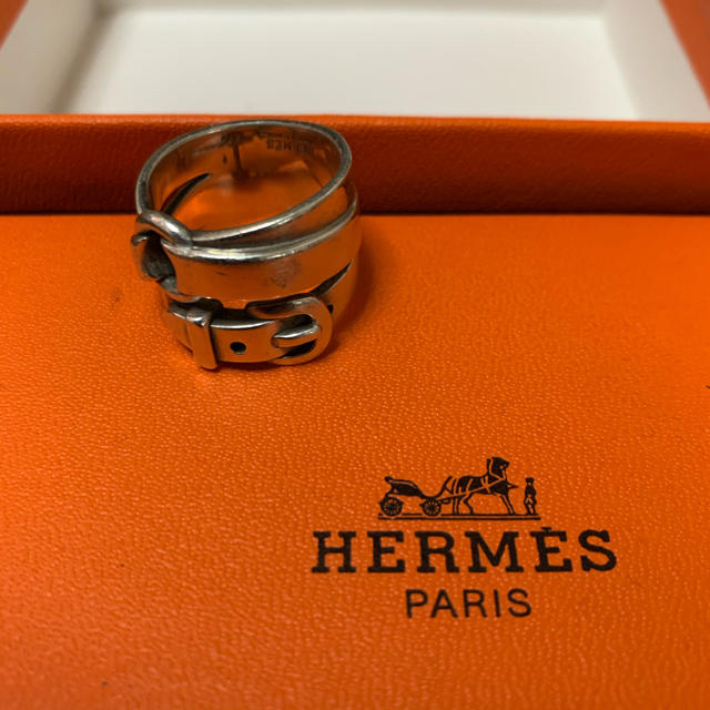 Hermes(エルメス)のVintage HERMES リング エルメス 希少 入手困難　喜平 馬具 メンズのアクセサリー(リング(指輪))の商品写真