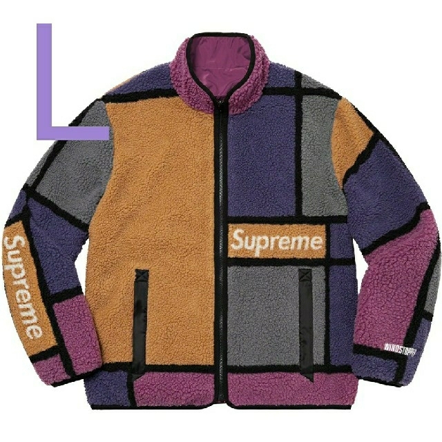 Reversible Colorblocked Fleece Jacket