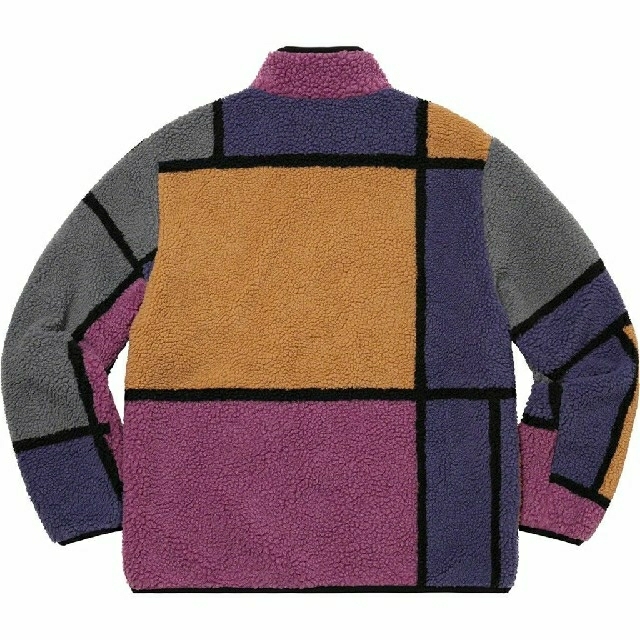 Reversible Colorblocked Fleece Jacket