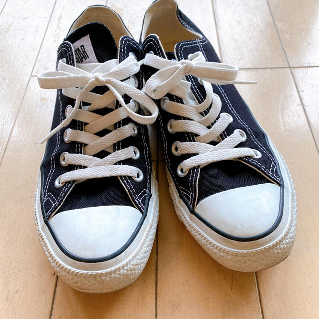 CONVERSE(コンバース)のコンバース 黒 24.5cm レディースの靴/シューズ(スニーカー)の商品写真