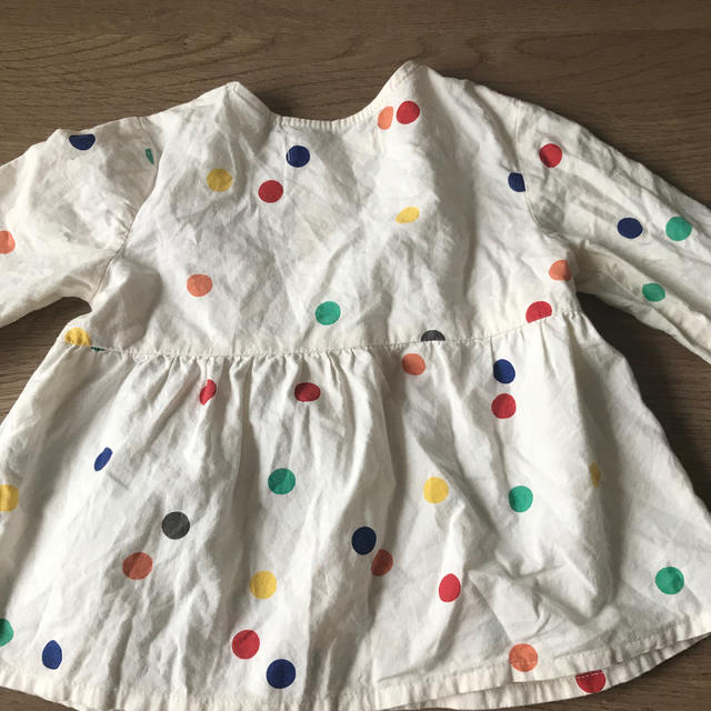 ZARA KIDS(ザラキッズ)のザラ ベイビー⭐︎マルチドット　ブラウス　92 キッズ/ベビー/マタニティのキッズ服女の子用(90cm~)(ブラウス)の商品写真