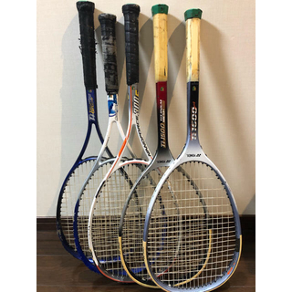 YONEX - 【送料込最終価格】ソフトテニス ラケット 5本セット +1本の ...