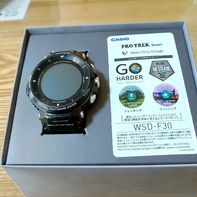 CASIO PROTREK Smart  WSD-F30-BK