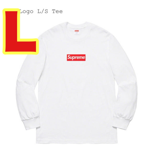 Tシャツ/カットソー(七分/長袖)Supreme Box Logo L/S Tee ロンT
