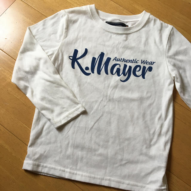 KRIFF MAYER(クリフメイヤー)のクリフメイヤー　白Tシャツ　120cm キッズ/ベビー/マタニティのキッズ服男の子用(90cm~)(Tシャツ/カットソー)の商品写真