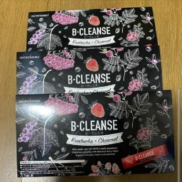 ビークレンズ コンブチャ×チャコールクレンズ 3箱セット B Cleanse