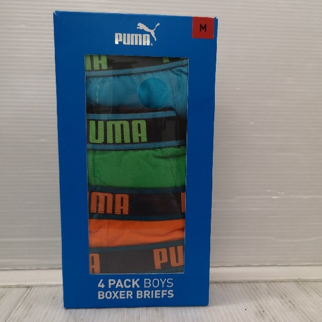 PUMA(プーマ)のPUMA男子 ボクサーブリーフＭ 8枚セット キッズ/ベビー/マタニティのキッズ服男の子用(90cm~)(下着)の商品写真