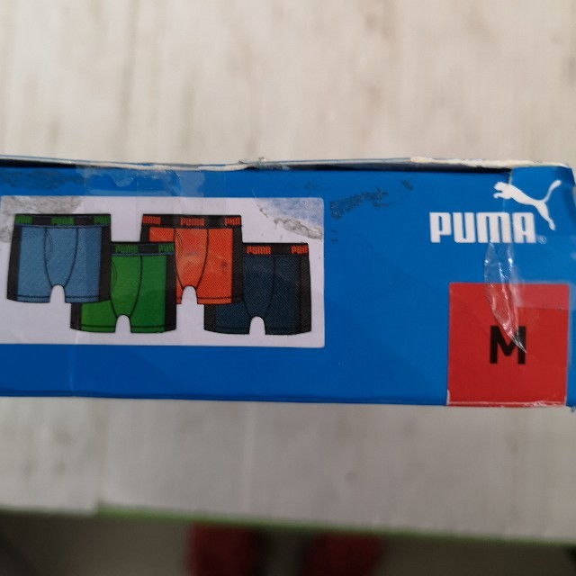 PUMA(プーマ)のPUMA男子 ボクサーブリーフＭ 8枚セット キッズ/ベビー/マタニティのキッズ服男の子用(90cm~)(下着)の商品写真