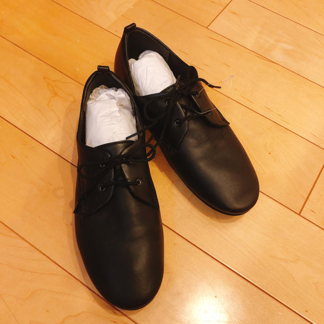 MUJI (無印良品)(ムジルシリョウヒン)の無印　レザー　レースアップ　シューズ レディースの靴/シューズ(ローファー/革靴)の商品写真