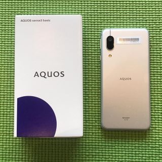 シャープ(SHARP)のAQUOS sense3 basic SHV48(スマートフォン本体)