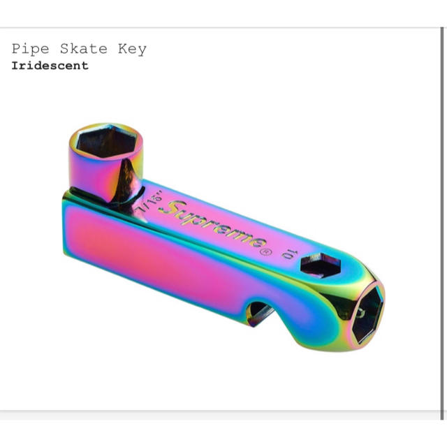Supreme(シュプリーム)のSupreme Pipe Skate Key Iridescent  スポーツ/アウトドアのスポーツ/アウトドア その他(スケートボード)の商品写真