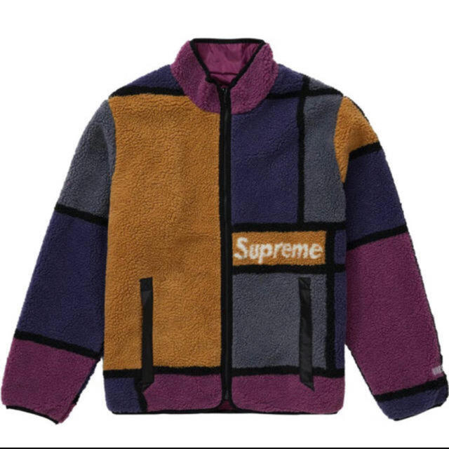 supreme reversible fleece jaket