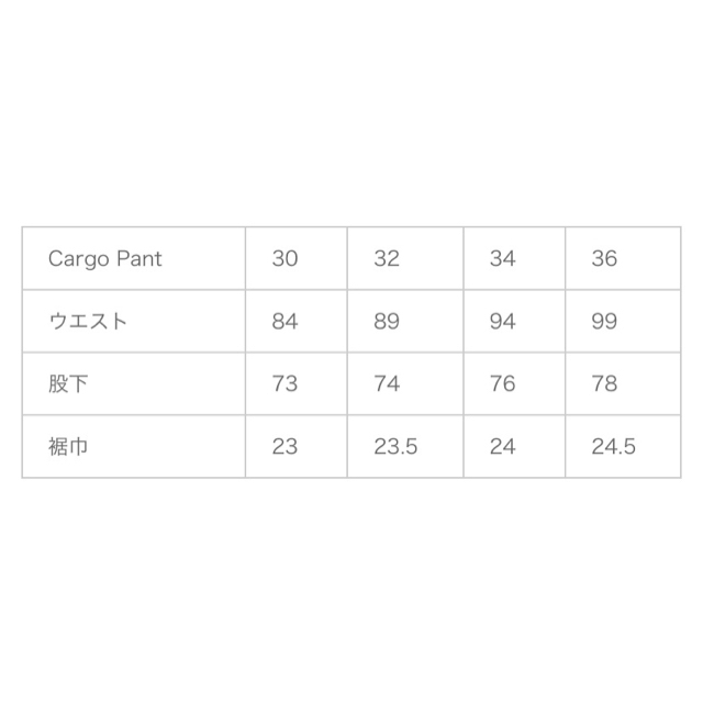 【30】Supreme Cargo Pant