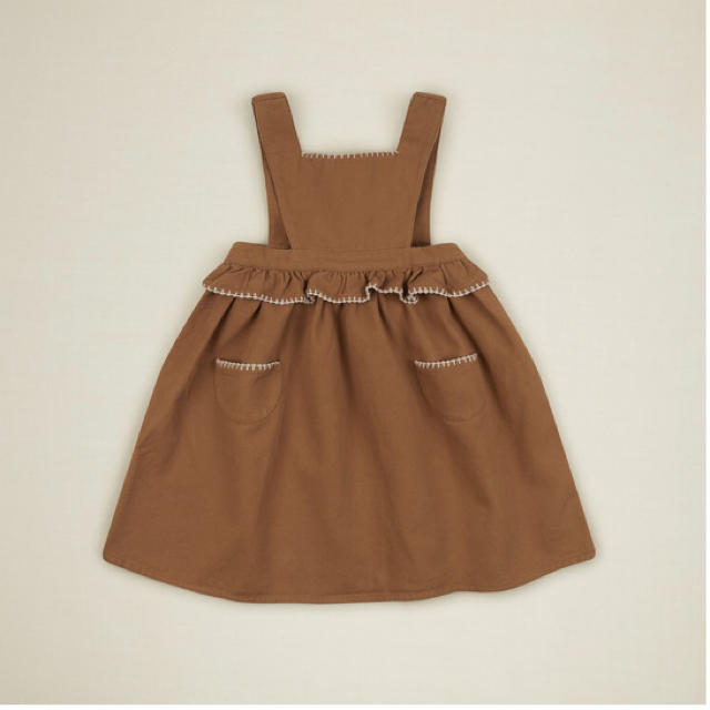 【2-3y】apolina 2020aw URSINA PINAFORE キッズ/ベビー/マタニティのキッズ服女の子用(90cm~)(ワンピース)の商品写真