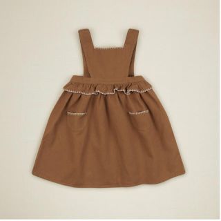 【2-3y】apolina 2020aw URSINA PINAFORE(ワンピース)