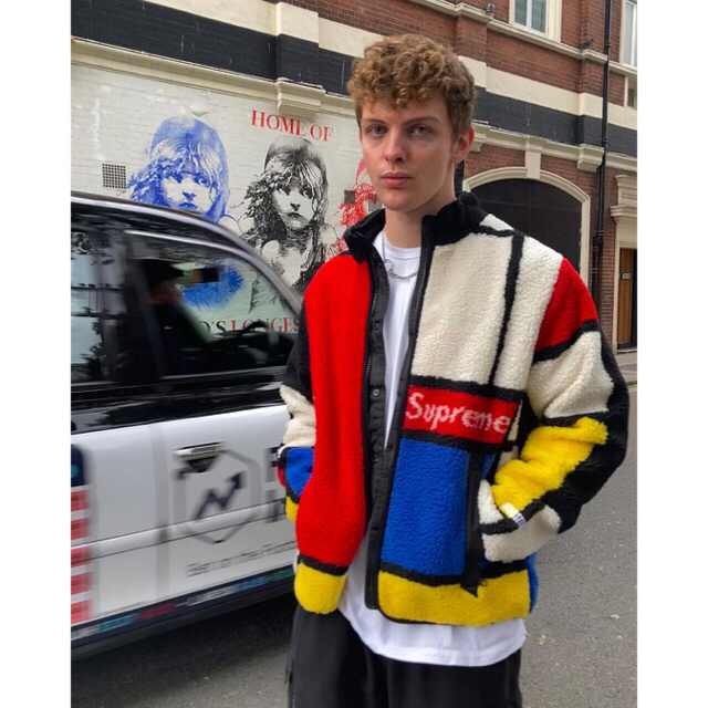 Supreme(シュプリーム)のSupreme Reversible Colorblocked Fleece S メンズのジャケット/アウター(ブルゾン)の商品写真