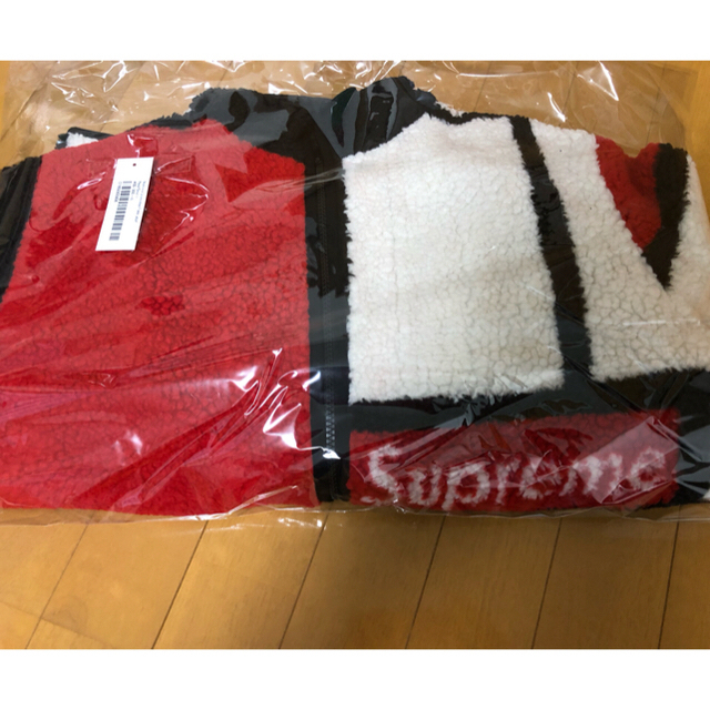 Supreme(シュプリーム)のSupreme Reversible Colorblocked Fleece S メンズのジャケット/アウター(ブルゾン)の商品写真