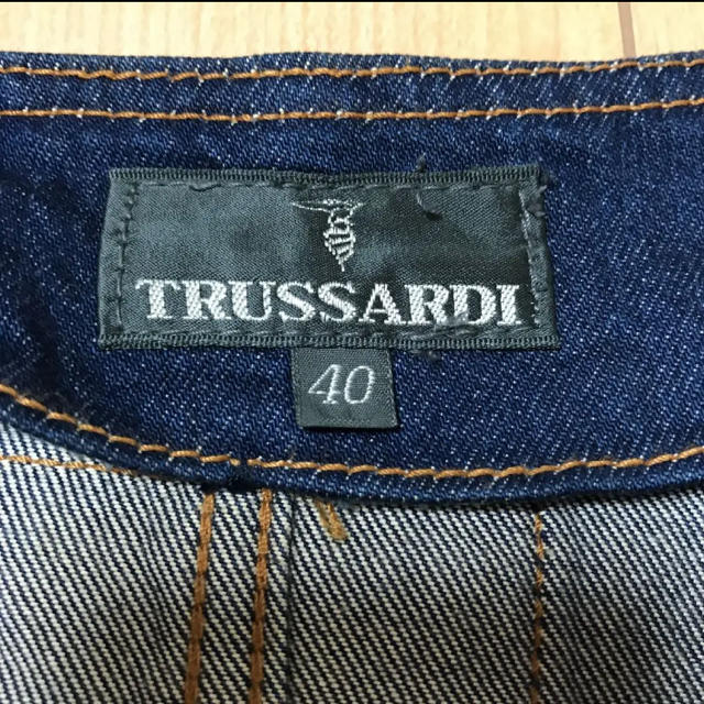 Trussardi(トラサルディ)のトラサルディ     デニムトップス　美品 レディースのジャケット/アウター(Gジャン/デニムジャケット)の商品写真
