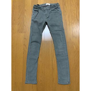 ザラキッズ(ZARA KIDS)のZARA  kids スリムパンツ チャコールグレー 134cm(パンツ/スパッツ)