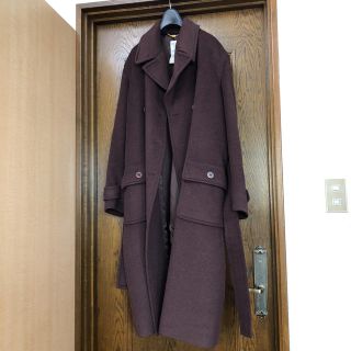 セリーヌ(celine)のCELINE セリーヌ アンゴラカシミヤ混 コート サイズ40 ブラウン(ロングコート)