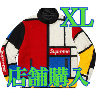 シュプリーム(Supreme)のXL★Reversible Colorblocked Fleece Jacket(ブルゾン)
