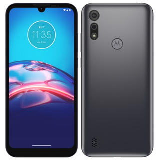 新品未開封　送料無料　端末保証　MOTOROLA moto e6s メトログレー(スマートフォン本体)