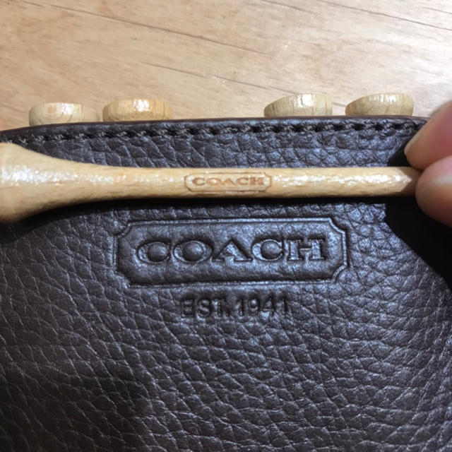 COACH(コーチ)のサリー様専用⭐︎コーチ ゴルフグリーンフォーク　ティー5本セット チケットのスポーツ(ゴルフ)の商品写真