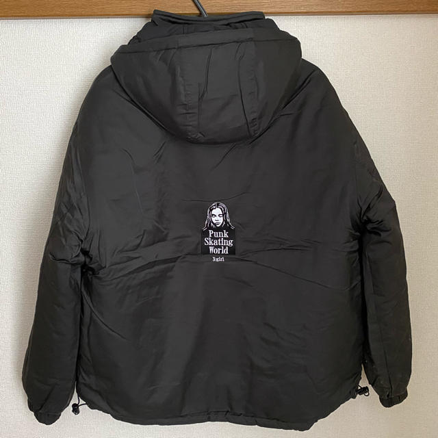 X-girl(エックスガール)のX-girl REVERSIBLE HOODED JACKET ダウンジャケット レディースのジャケット/アウター(ダウンジャケット)の商品写真