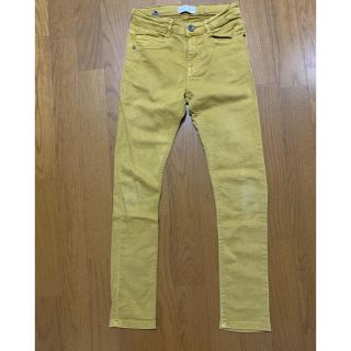 ザラキッズ(ZARA KIDS)のZARA kids スリムパンツ カラシ色 134cm(パンツ/スパッツ)