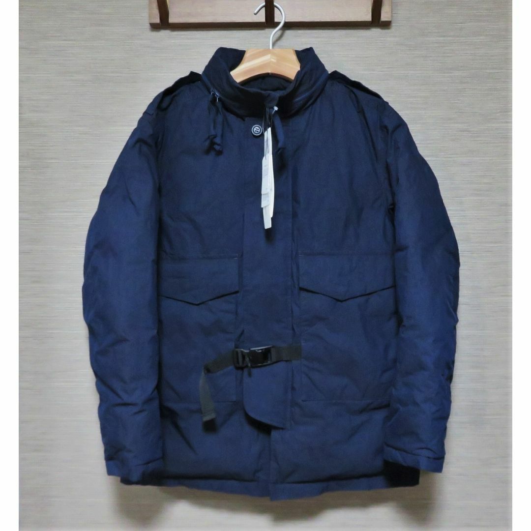 定価8.8万 新品 Snow Peak 別注 インディゴ ダウン ジャケット S