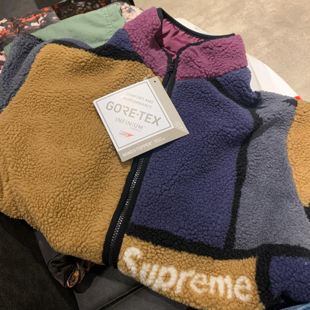 supreme Reversible Colorblocked Fleece