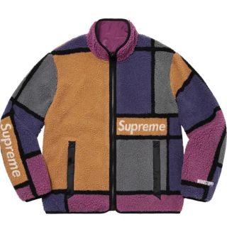 シュプリーム(Supreme)のsupreme Reversible Colorblocked Fleece  (ブルゾン)