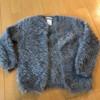 ザラキッズ(ZARA KIDS)のZARA キッズ　シルバーラメジャケット(カーディガン)