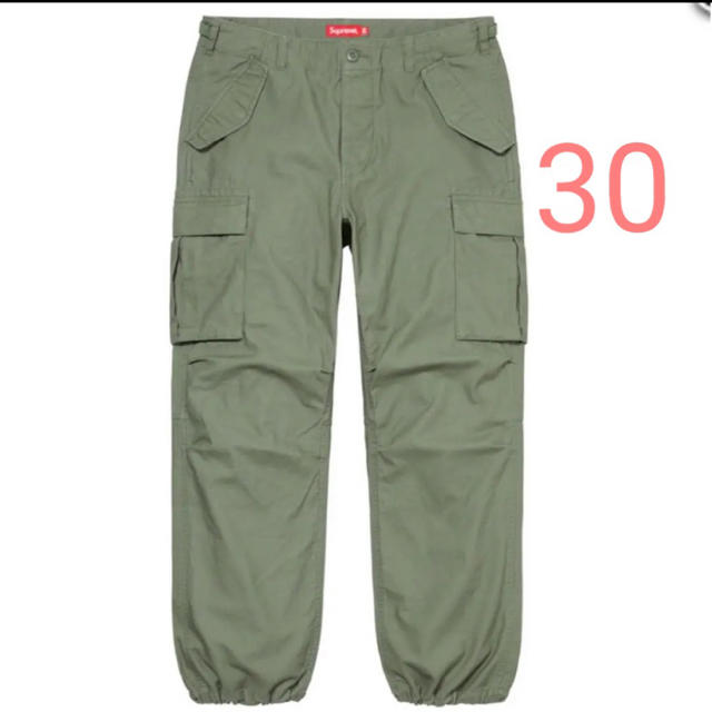 20AW supreme cargo pant olive 30