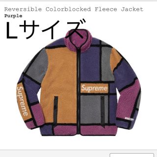 シュプリーム(Supreme)のSupreme Reversible Colorblocked Fleece L(ブルゾン)