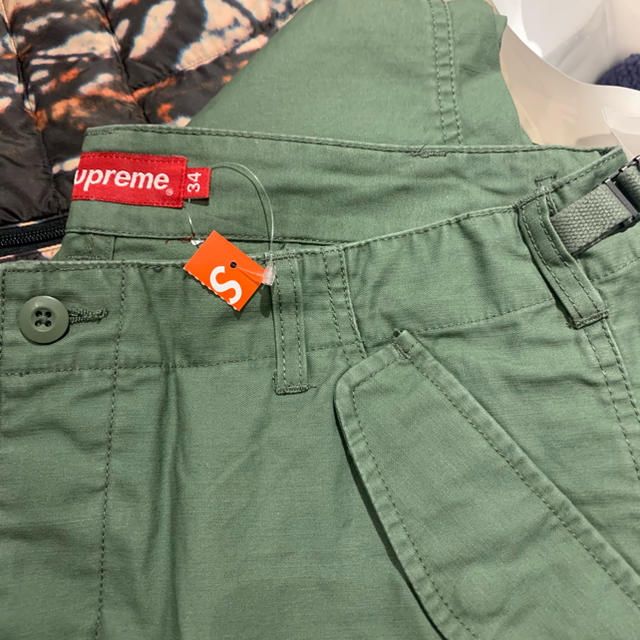 supreme cargo pants 34 olive オリーブ カーゴパンツ - ワークパンツ ...