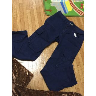 ギャップキッズ(GAP Kids)のカーゴパンツ　紺色(パンツ/スパッツ)