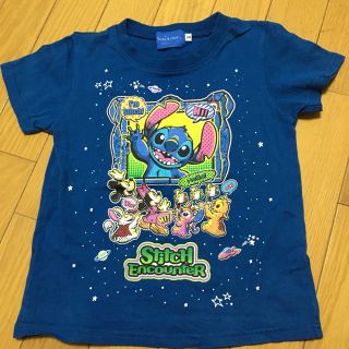 【美品】TDL✨スティッチ100cmTシャツ(Tシャツ/カットソー)