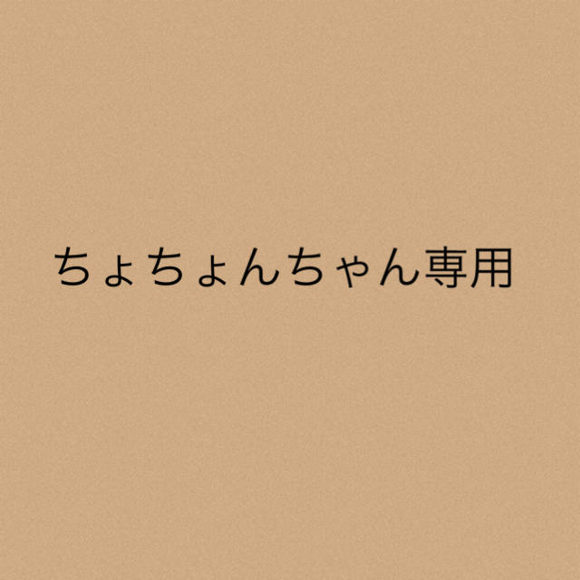 ちょちょんちゃん専用ちょちょんちゃん専用★2点